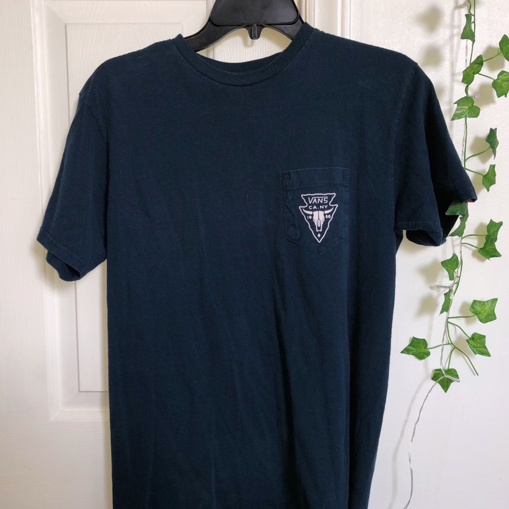 Navy Blue Vintage Vans T-Shirt